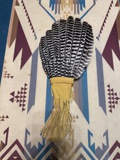Turkey Wing Fan native american made for pow wow regalia dance fan