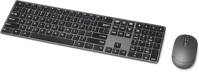 AMAZON BASICS ULTRA PREMIUM WIRELESS KEYBOARD AND MOUSE COMBO HK8983US - BLACK