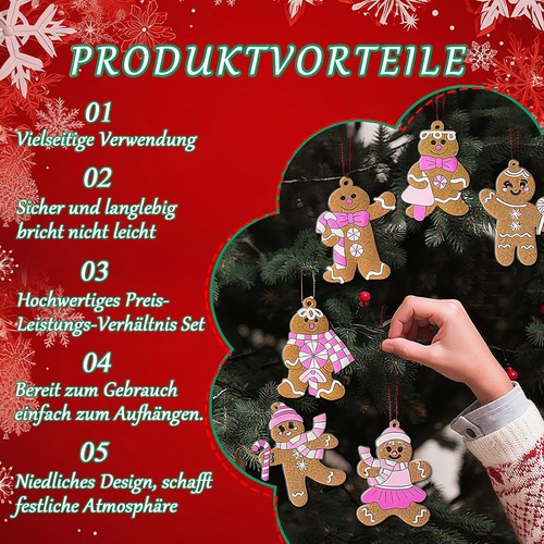 Adornos de árbol de Navidad, adornos de piruleta de azúcar de Navidad, dulce Ch - Imagen 8 de 45