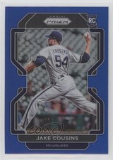 2022 Panini Prizm Tier II Blue Prizm Jake Cousins #199 1n0