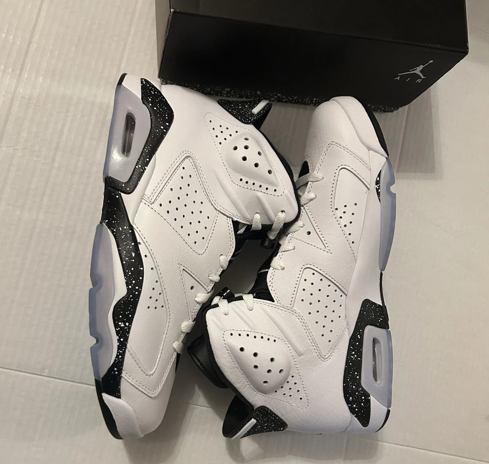 Air Jordan 6 Retro Reverso Oreo Talla 10.5 Hombre Nuevo En Caja |SE ENVÍA AHORA| Foto 2 de 4