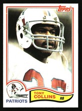 1982 Topps #146 Tony Collins Rookie
