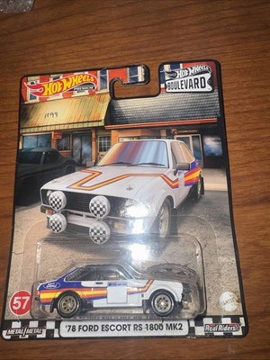 2022 Hot Wheels Premium Boulevard #57  78 Ford Escort RS 1800 MK2 1:64