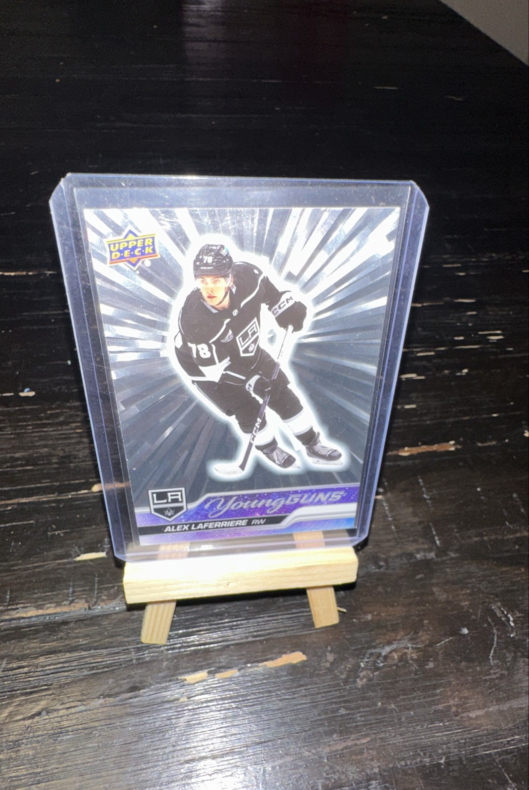 2023-24 Upper Deck Series 2 - Young Guns Alex Laferriere #462 Outburst (RC)