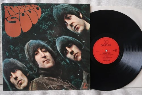 THE BEATLES Rubber Soul NM DUTCH EXPORT PRESSING 1965 LP PCS 3075 BEAT HOLLAND