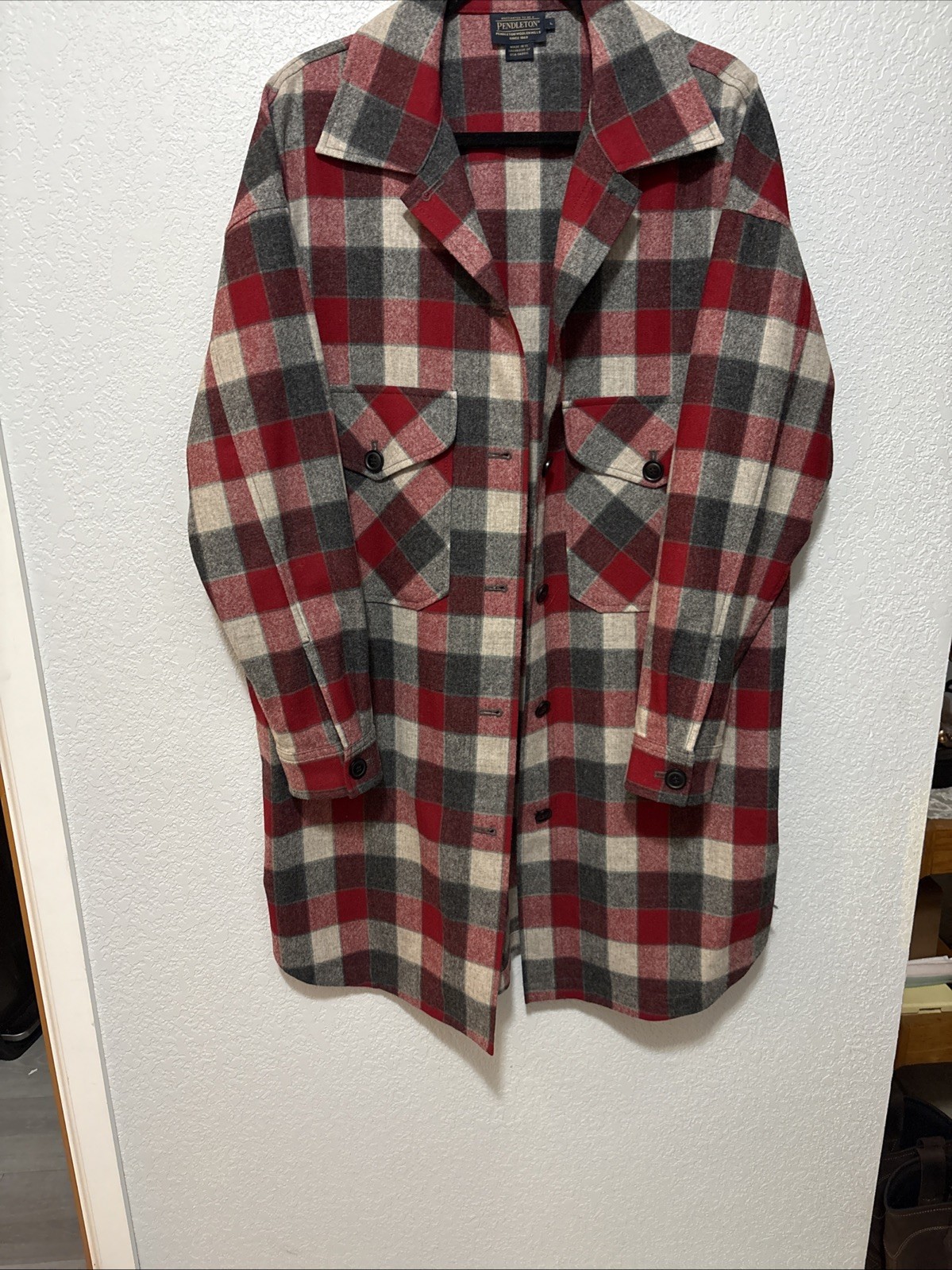 Pendleton Woman’s Shackleton Wool Jacket Size Lar… - image 1