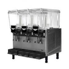 Vollrath VBBD337S 3 gal Refrigerated Three Tank Beverage Dispenser