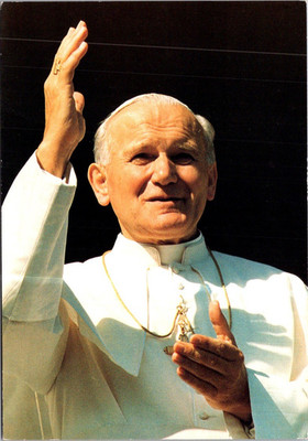 (1497) 9-9-2025 - Pope Johh Paul II (Le Pape Jean Paul II) 2 p/c