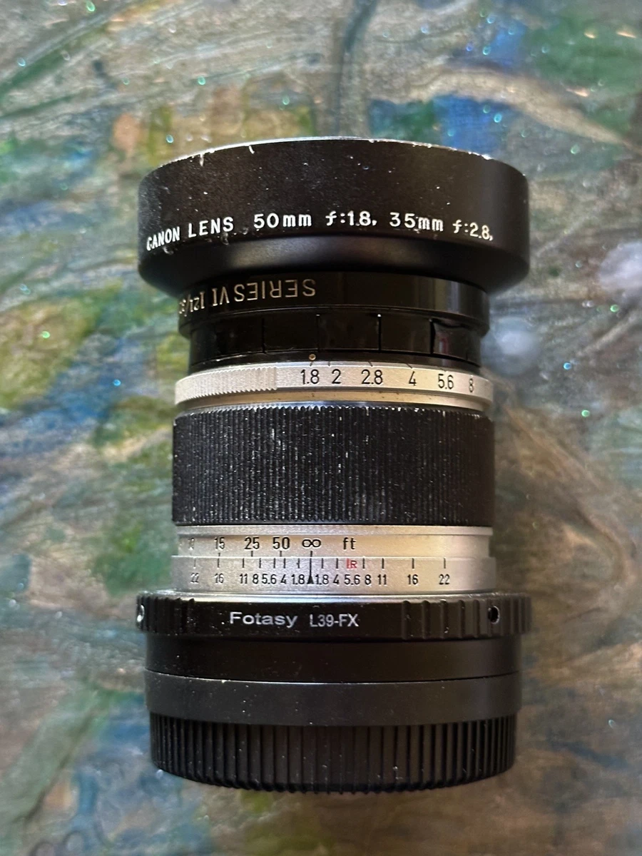 50mm Focal f/1.8 L39 Mount Camera Lenses for sale | eBay