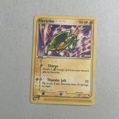 Pokemon TCG 2003 EX Ruby and Sapphire Card -- Electrike 30/109