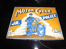 Vintage Junior Motorcycle Police Hale-Nass Corp NY.  Rare