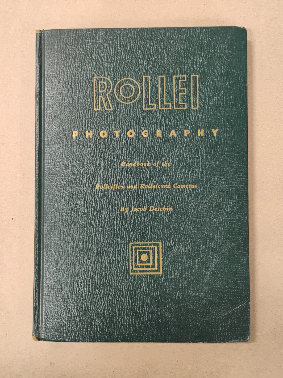 Rollei Photography Jacob Deschin 1953 Rolleiflex Rolleicord Camera Book HC -BJ26