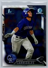 2016 Bowman #BCP58 Omar Carrizales Chrome Prospects *RO