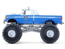 1/64 1990 Ford F-350 Monster Truck "NYPD New York Police Department " Blue