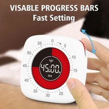 Listing image for Visual Timer Rechargeable Digital Silcent Timers for Kids Study Kitchen Teaching
