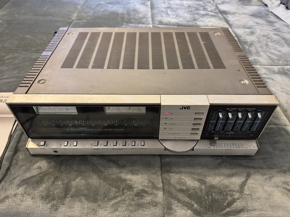 JVC JR-S301 Stereo Receiver w/ Graphic Equalizer Good for JVC JR-S301 Stereo Receiver w/ Graphic Equalizer Good for