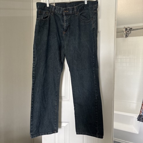Company 81 Jeans 38x32 Mens Blue Straight Classic Fit - Picture 1 of 3