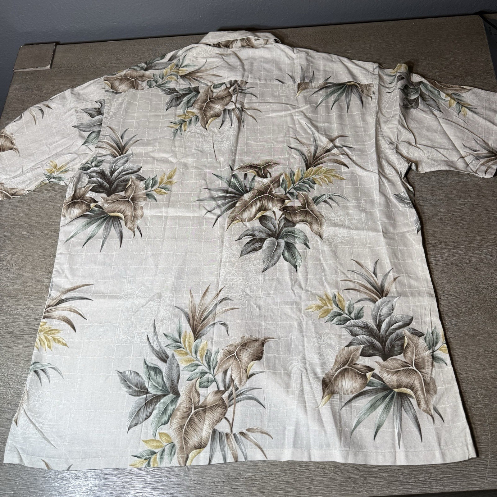 Windham Pointe Mens Large Button Up Hawaiian Shir… - image 8