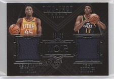 2017 Panini Noir Two-Shot Rookie Jerseys 9/99 Donovan Mitchell Tony Bradley 1u6