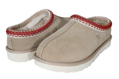 UGG Tasman II Women s Slippers | Color: Sand Dark Cherry | Style 1174470-SDDR