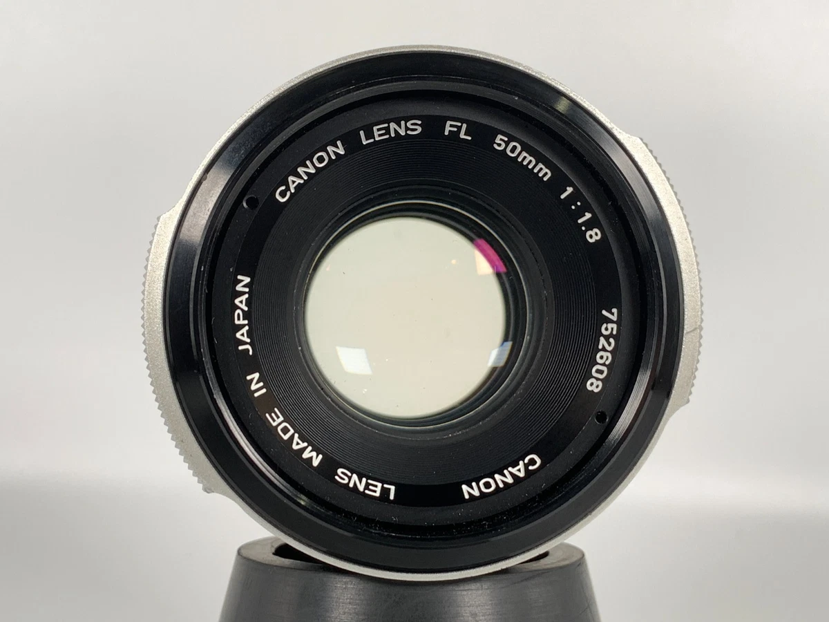 Canon f/1.8 Camera Lenses FL 50mm Focal for sale - eBay