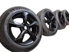 Original Audi A6 F2 C8 Felgen 225 55 18 Zoll 4K0601025D Winterreifen schwarz