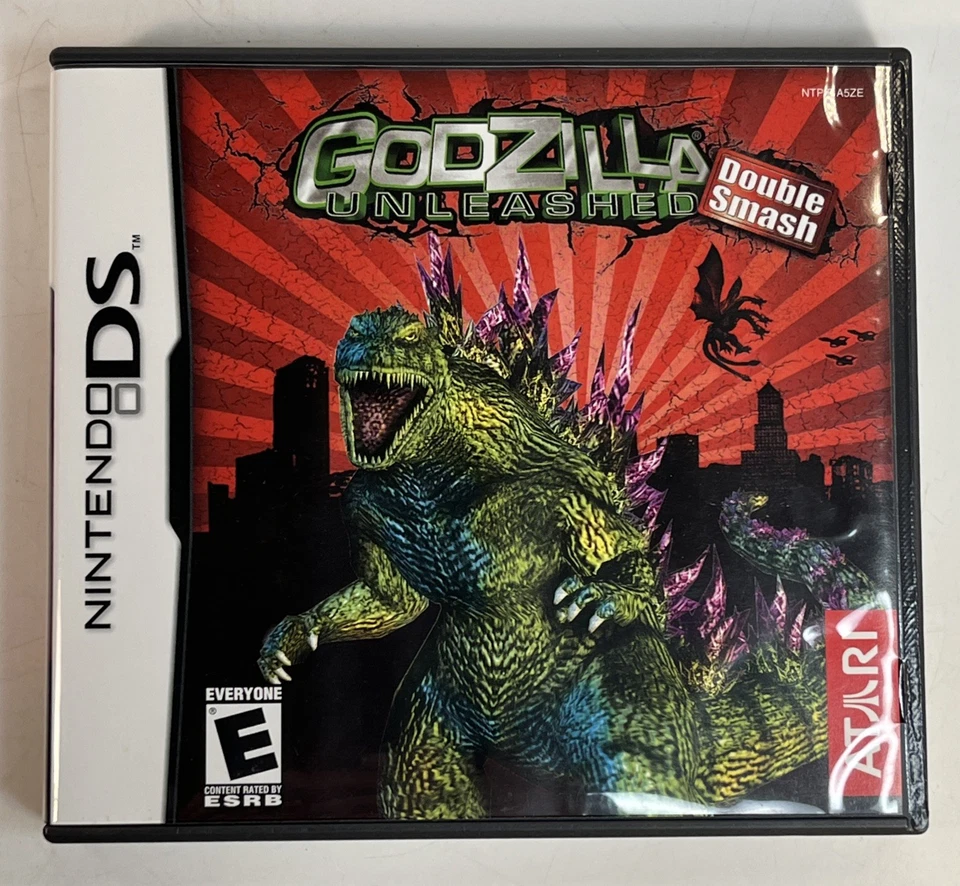 Godzilla Unleashed: Double Smash (Nintendo DS, 2007) Complete! Authentic! Tested - Image 2 of 4