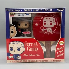 Funko Pop! Movies #770 Forrest Gump w/ Ping Pong Paddle Target Exclusive Vaulted