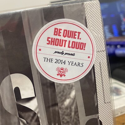 BE QUIET. SHOUT LOUD - The 2014 Years - NEW CD ALBUM - Sealed New CD. Digipack