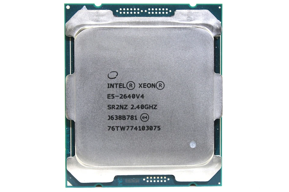 Procesador CPU Intel Xeon E5-2640 v4 | SR2NZ 2,40 GHz 25 MB | 10 núcleos LGA2011-3 Foto 2 de 4