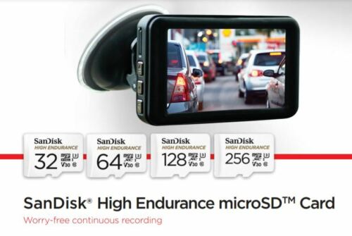 SanDisk High Endurance 32GB 64GB 128GB Micro SD Security Dash Cam Memory Card AU - Picture 2 of 12