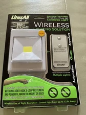 New LitezAll Remote Controlled Pivot-On-Pivot Off Cordless Light Wireless