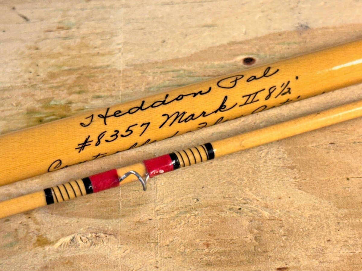 Vintage 1960s Heddon Pal #8357 Mark II Fly Fishing Rod 8 1/2