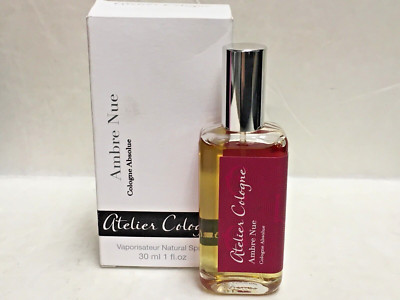 ATELIER COLOGNE Ambre Nue Cologne Absolue spray Men 1oz Refillable UNISEX  NIB