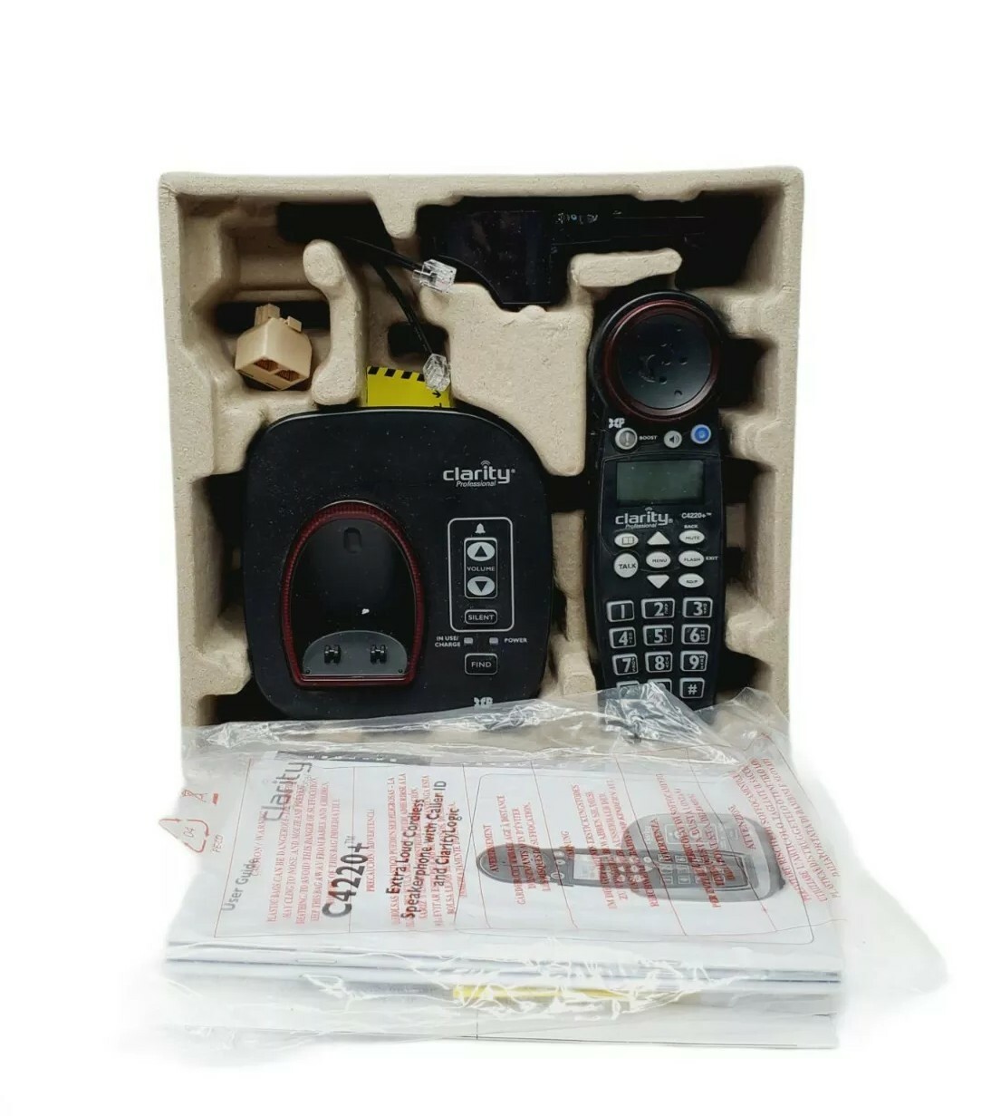 Clarity C4220+ Amplified Cordless Phone DECT6.0 Talking Caller ID