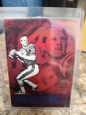 Terry Bradshaw 2022 Panini Chronicles Illusions Draft Picks Red Holo 120/149