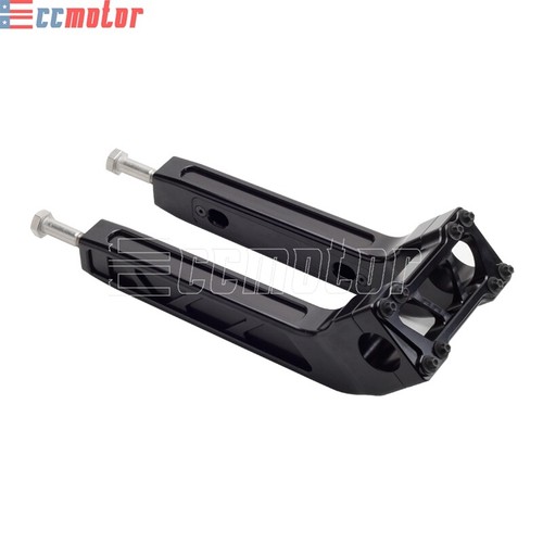 10" Tall Pullback Riser & Club Style Handlebar For Harley 1 1/2" Clamping Area - Picture 6 of 12