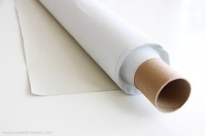 Drapery Blackout Fabric White 54" Wide - by the yard