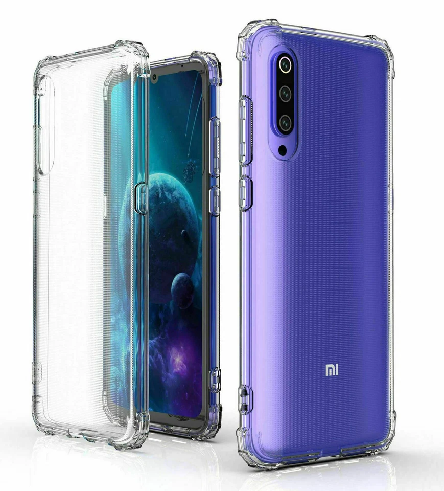 Clear Thin TPU Case For Xiaomi Mi 8 Note Transparent Gel Pocophone Redmi Cover - Image 4 of 4
