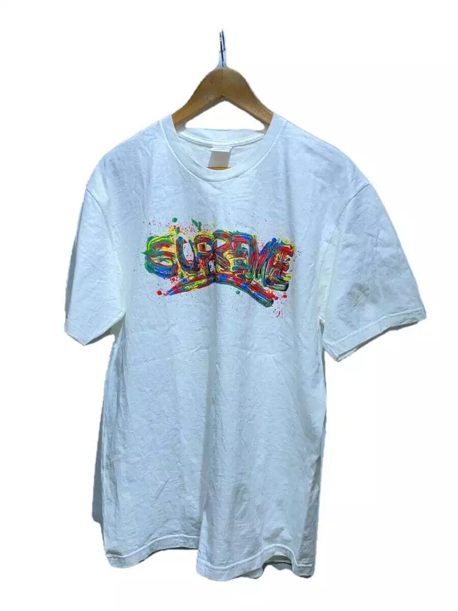 T shirt Supreme blanc L occasion