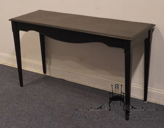 MUEBLES CENTURY Estilo Granja Moderno Contemporáneo 56" Acento Pintado Negro... Foto 2 de 4