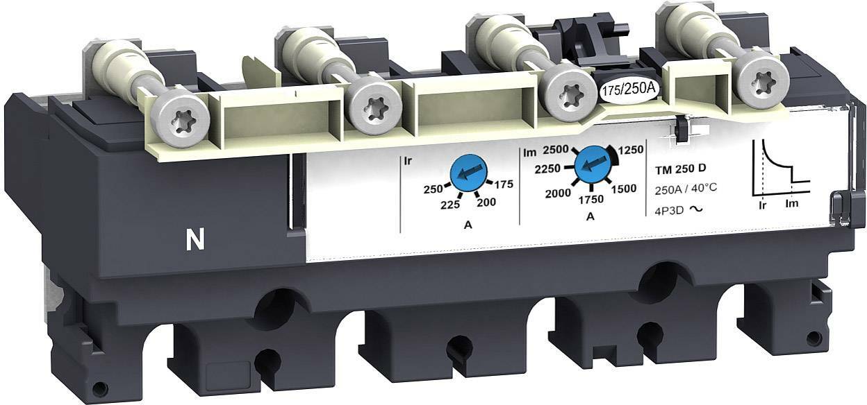 Déclencheur TM160D Schneider tripolaire amovible pour disjoncteur NSX250