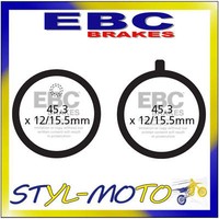 FA028 EBC Organische BremsbeläGe Vorne Links FüR Yamaha RD 125 DX 1975-1977
