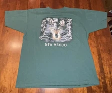 Prairie Mountain T Shirt Made In USA, American Sportswear Single Stitch.