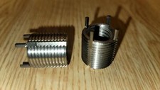 5/8-11 STAINLESS STEEL KEY LOCKING THREADED INSERT ( 2 Pk) 7/8-14 EXT THREAD