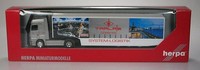 "Herpa Mb Actros Lh Safeliner Sattelzug \"Zentrallager Dorsten\" 1:87 149068 Ovp"