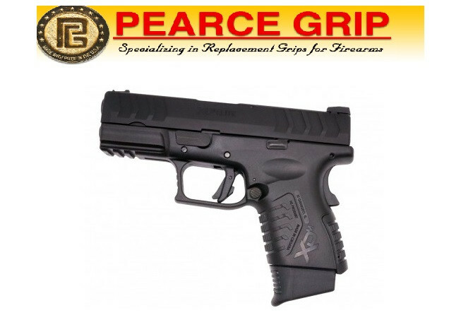Pearce Grip PG-XD45 Grip Extensions (2-Pack) For Springfield XD45 – Add 5/8″ To Grip – Polymer
