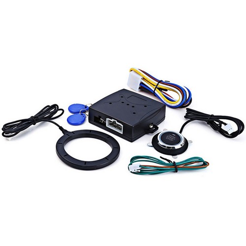 Car Ignition Switch DC 12V Engine Start Push Button Keyless Entry Starter Kit - Picture 2 of 12