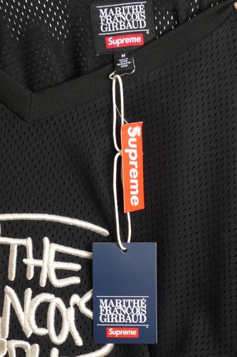 GIRBAUD X SUPREME- NWT Black Mesh Jersey, Size Medium - Picture 6 of 6