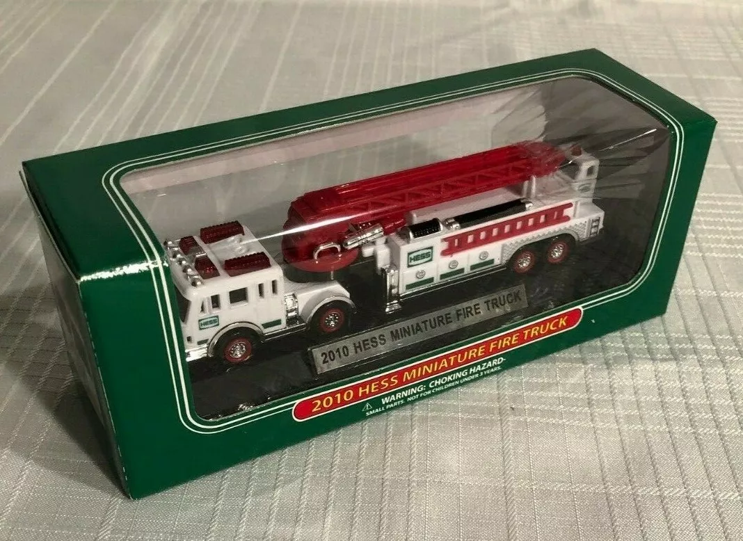 2010 HESS MINI FIRE TRUCK Brand new in box NIB eBay